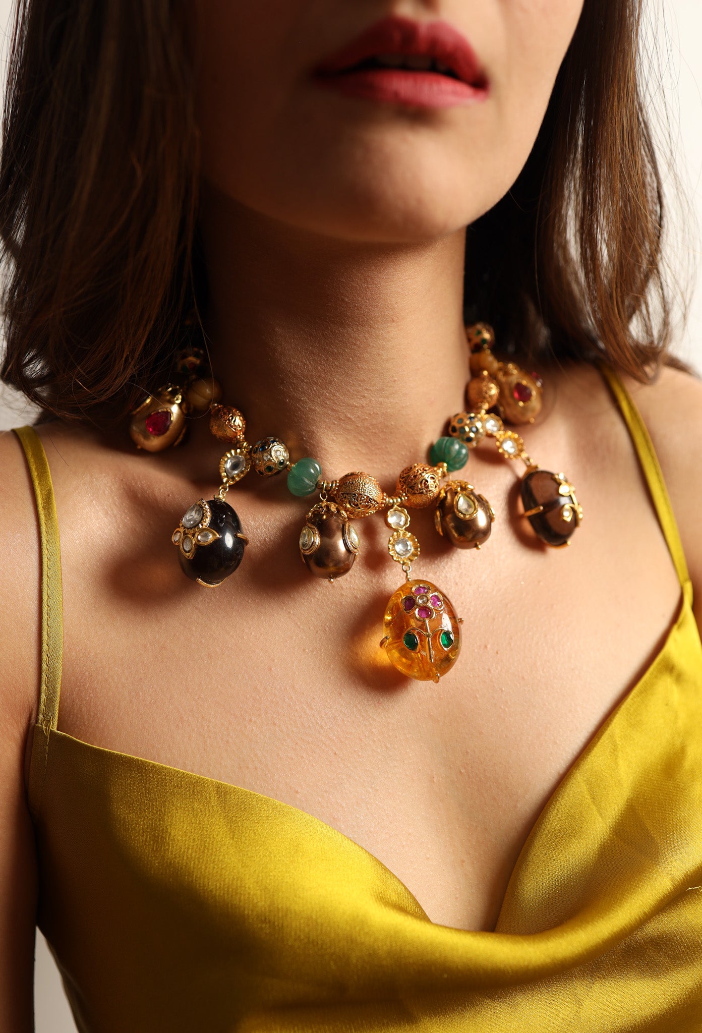 AURA GEMSTONE NECKLACE
