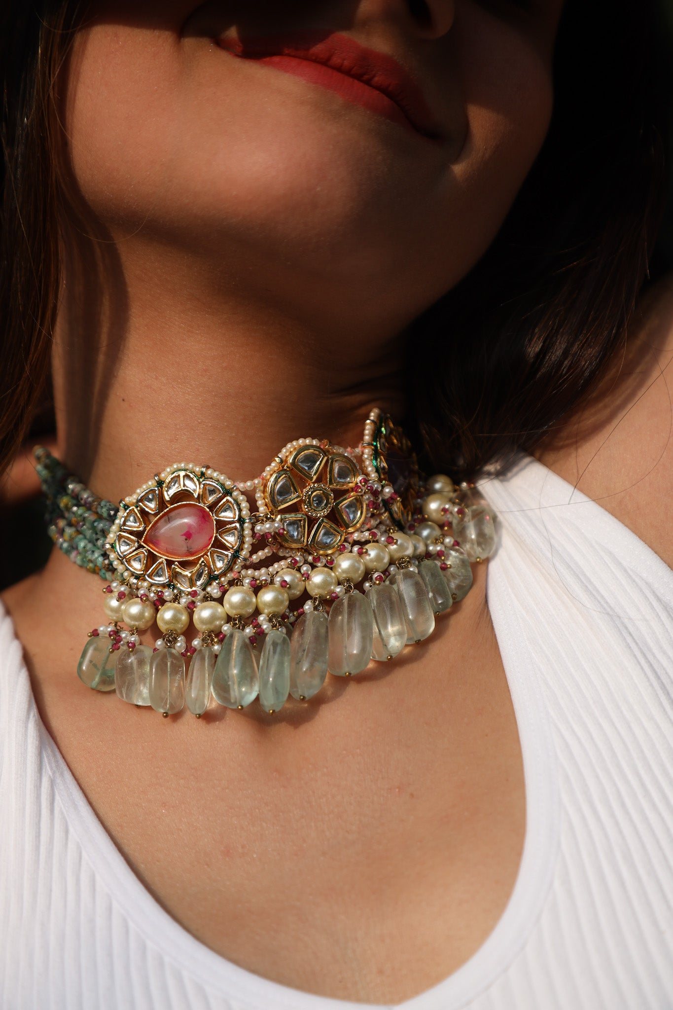 AURA JADE CHOKER
