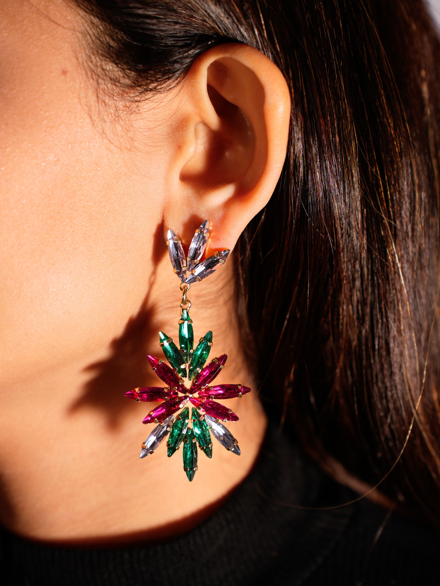 BLING TROPICAL EARRINGS