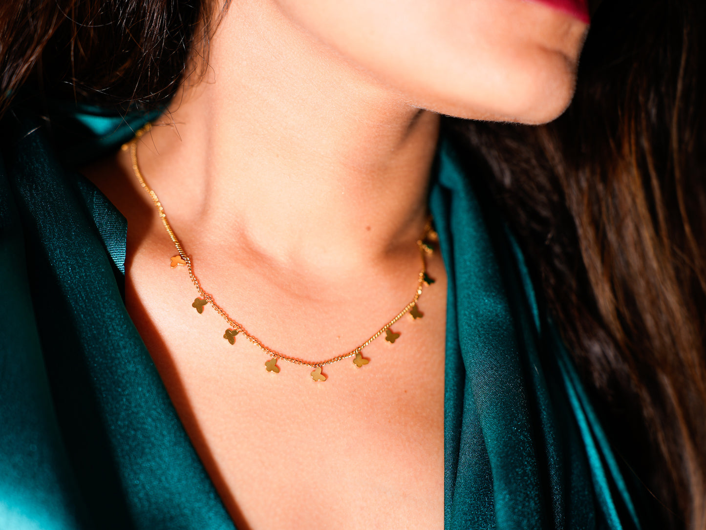 DAINTY BUTTERFLY NECKLACE