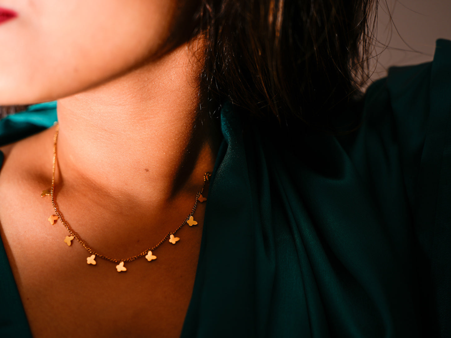 DAINTY BUTTERFLY NECKLACE