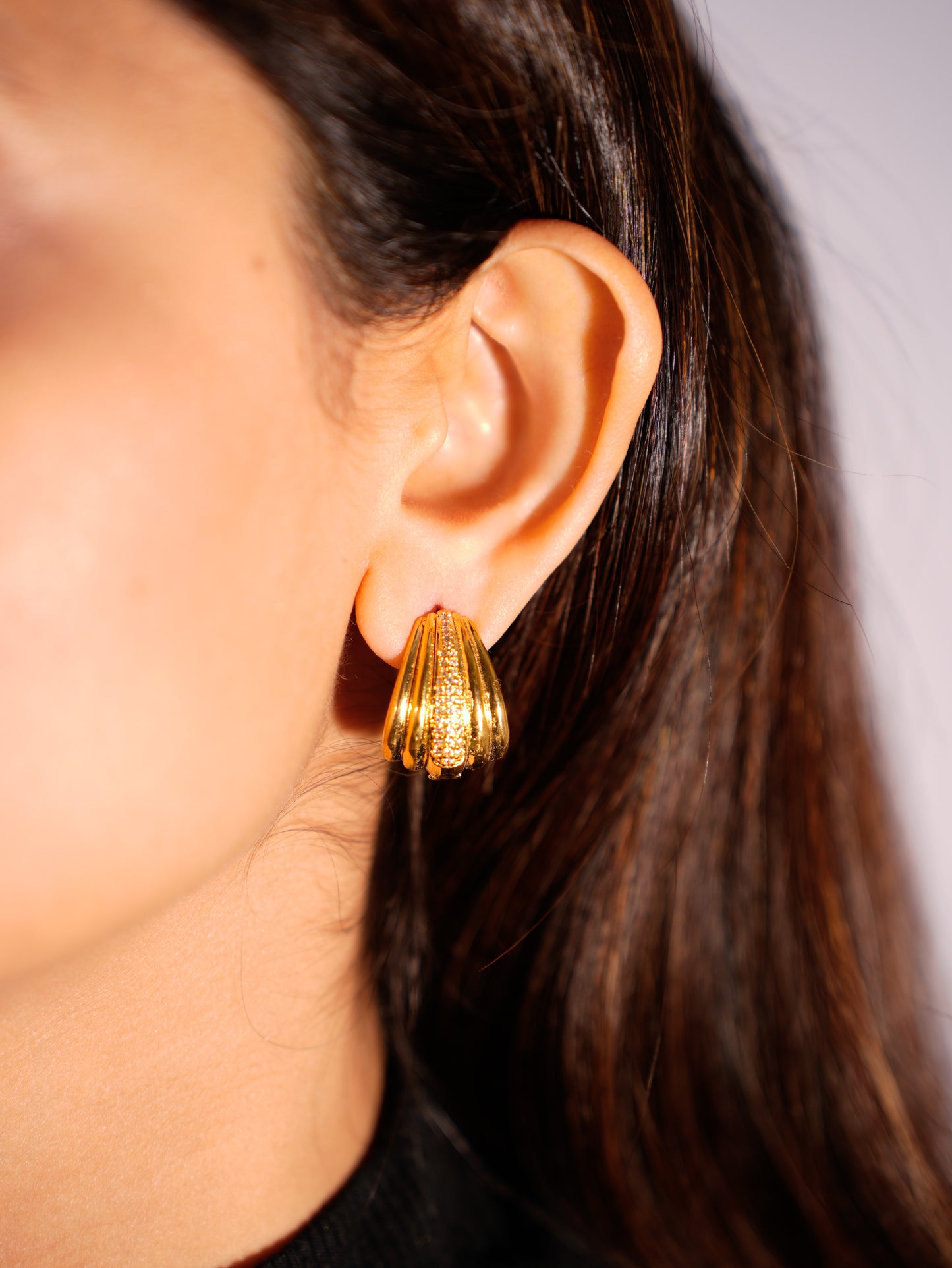 GOLD DIAMOND EARRINGS