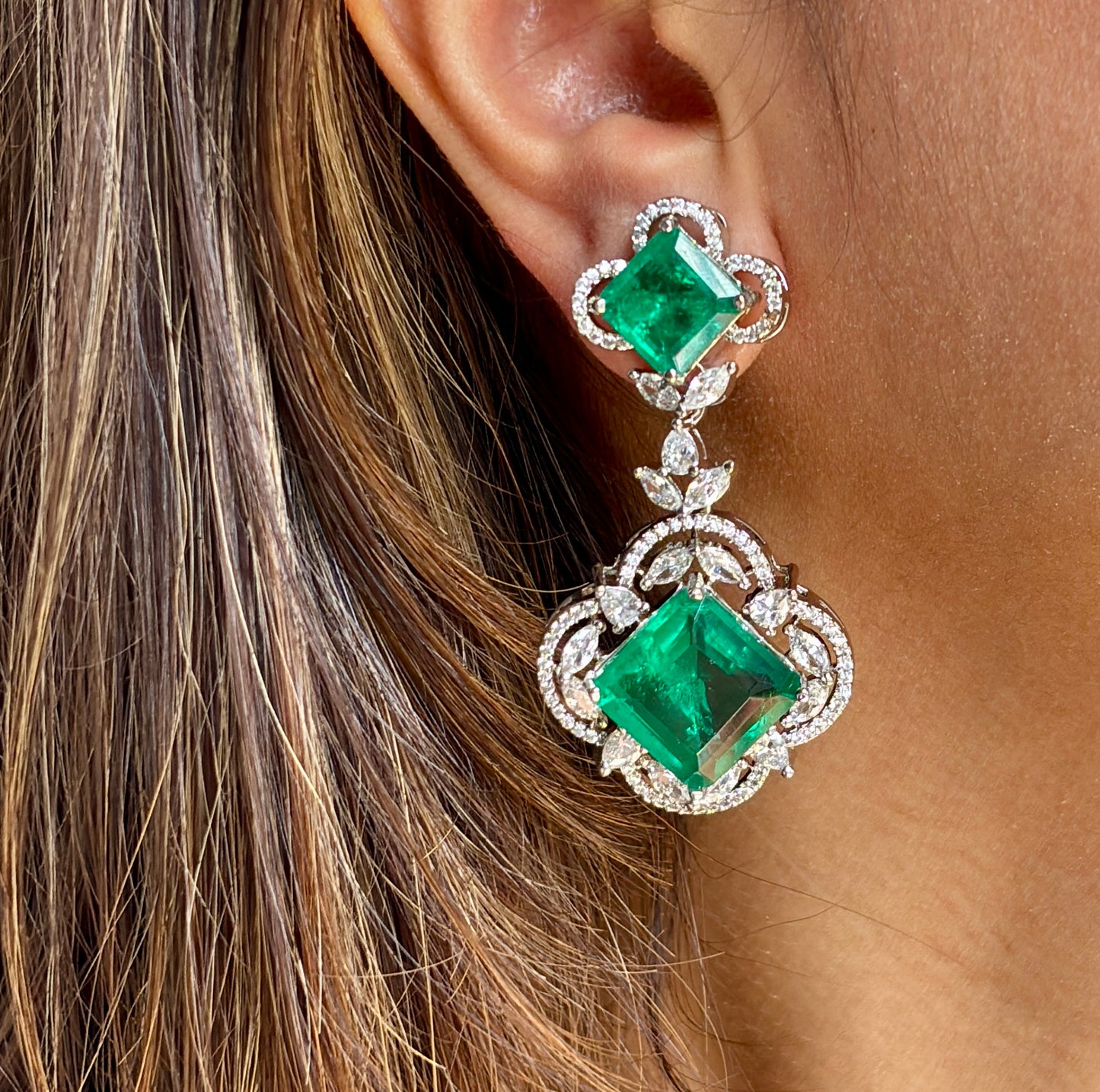 EMERALD DANGLERS