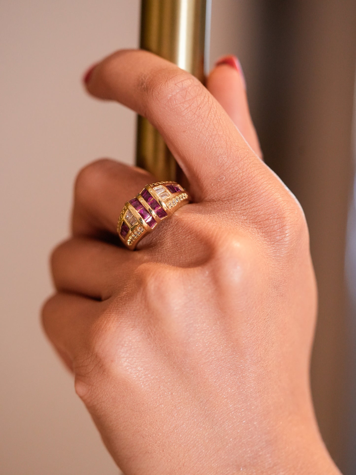 RUBY DIAMOND RING