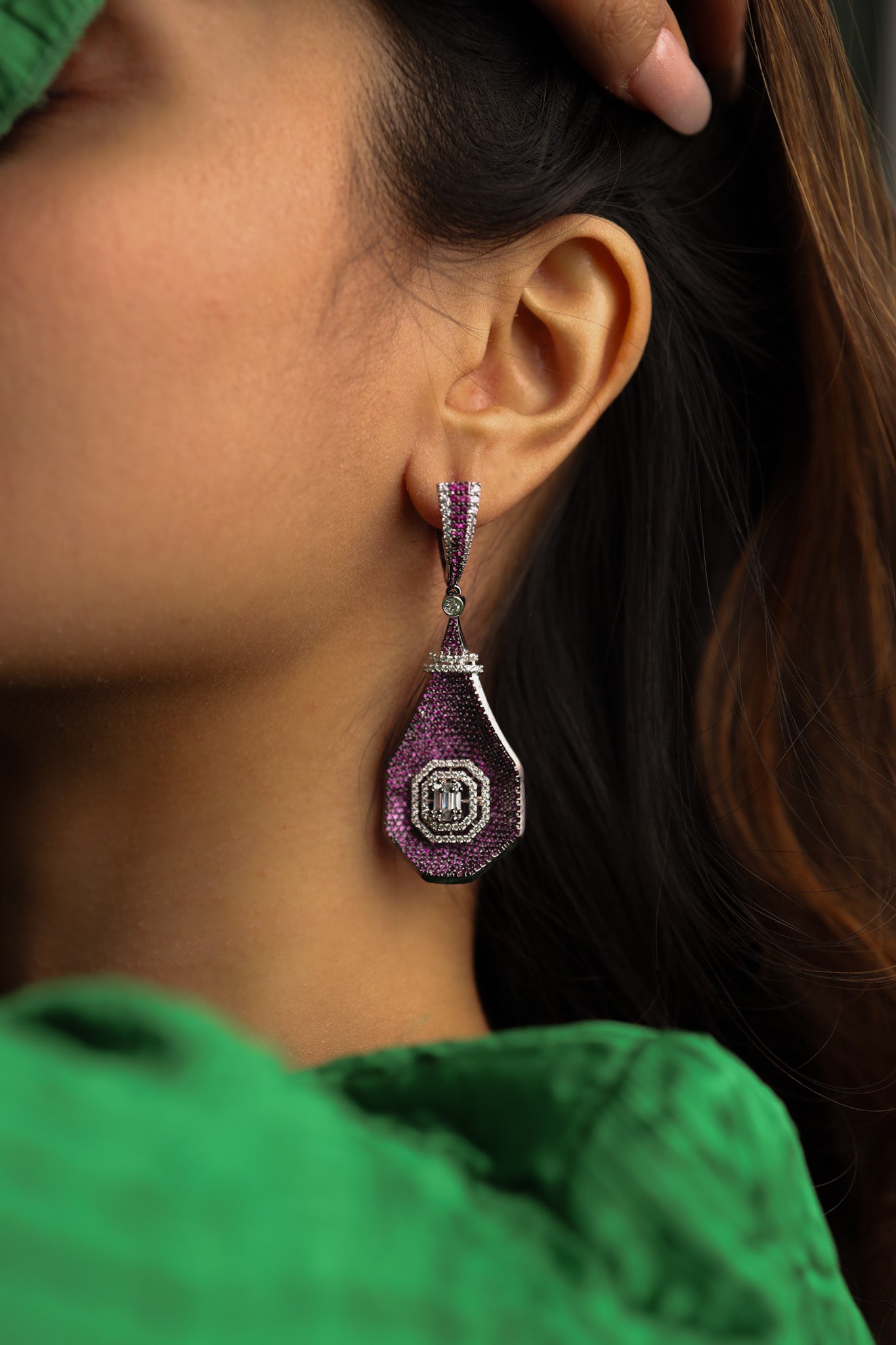 Rose Radiance Earrings