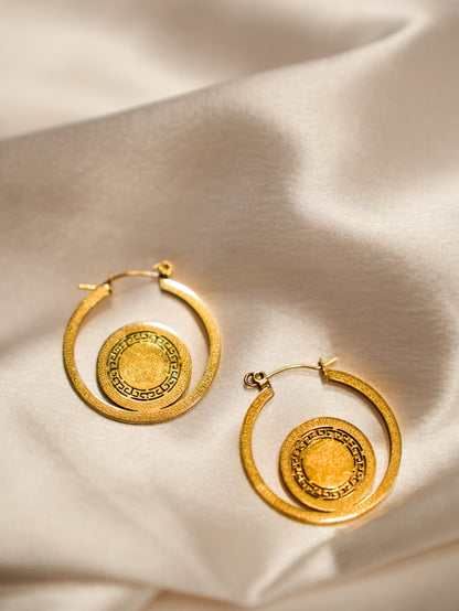 CLASSIC COIN HOOPS