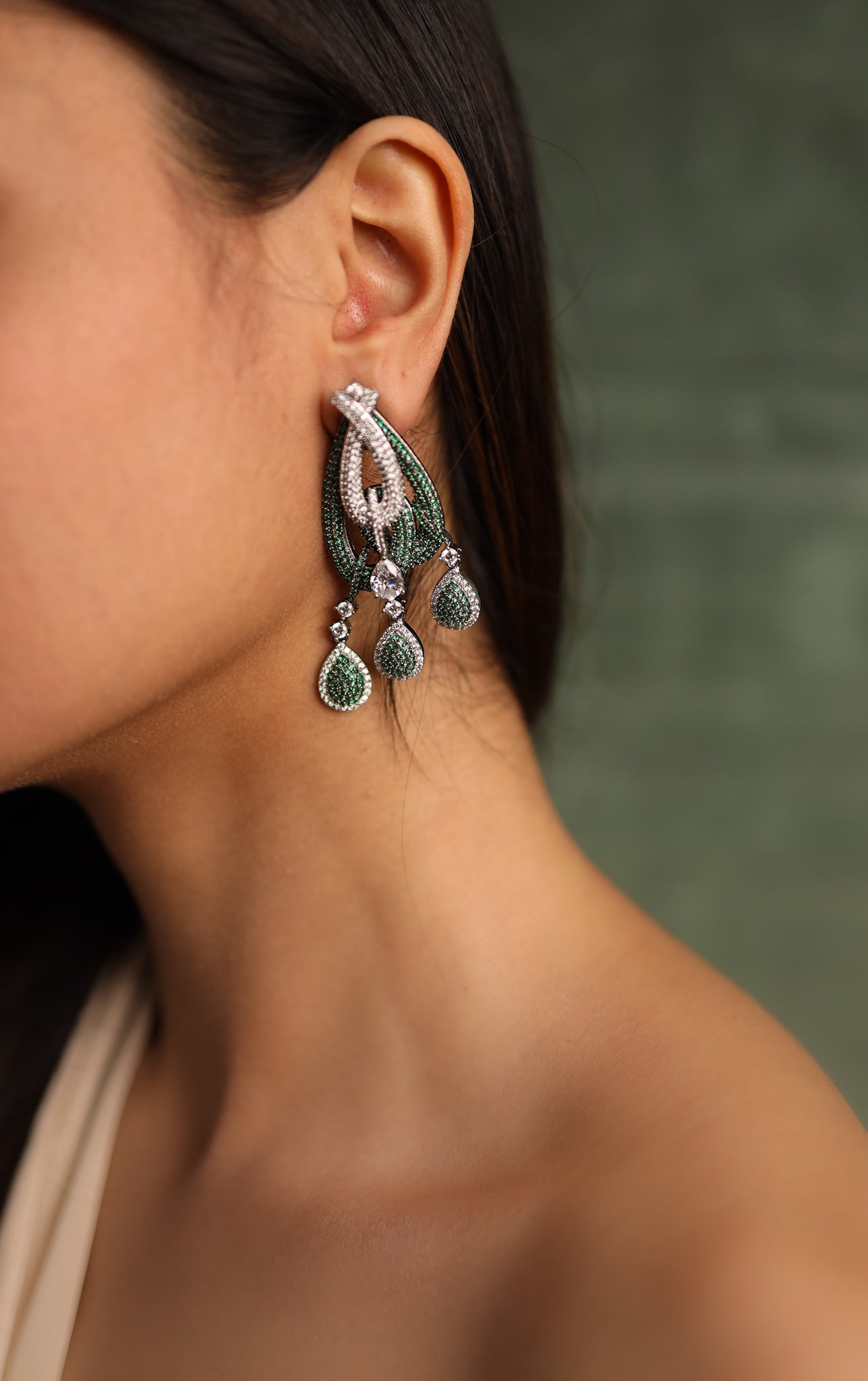 Emerald Dreams Dangles